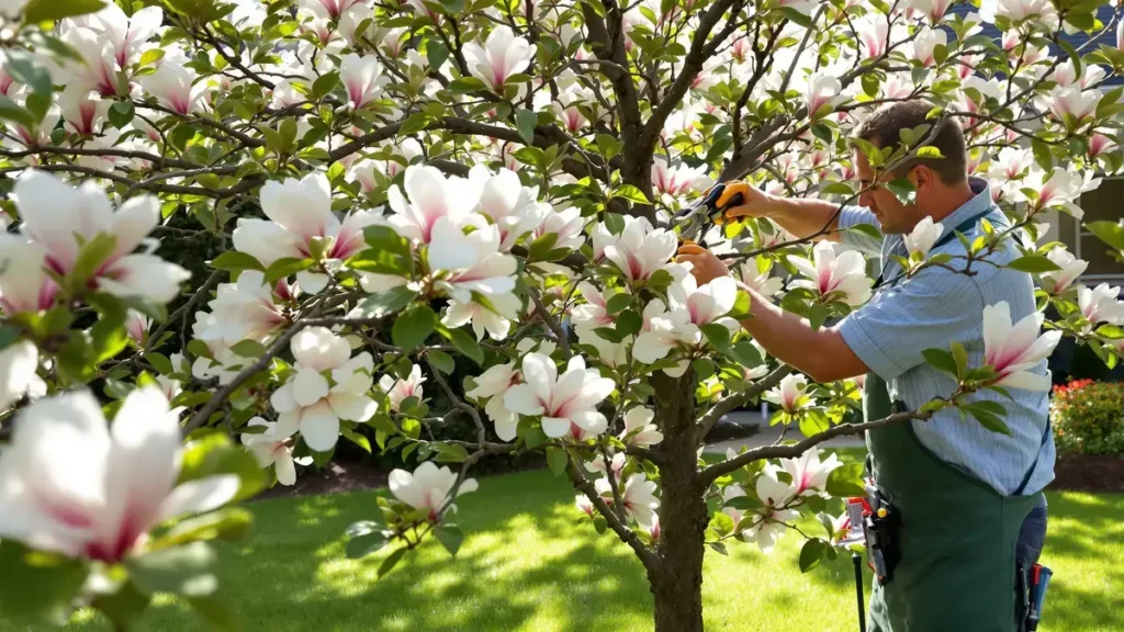 De beste tips voor het snoeien van een magnolia zonder de bloei in gevaar te brengen