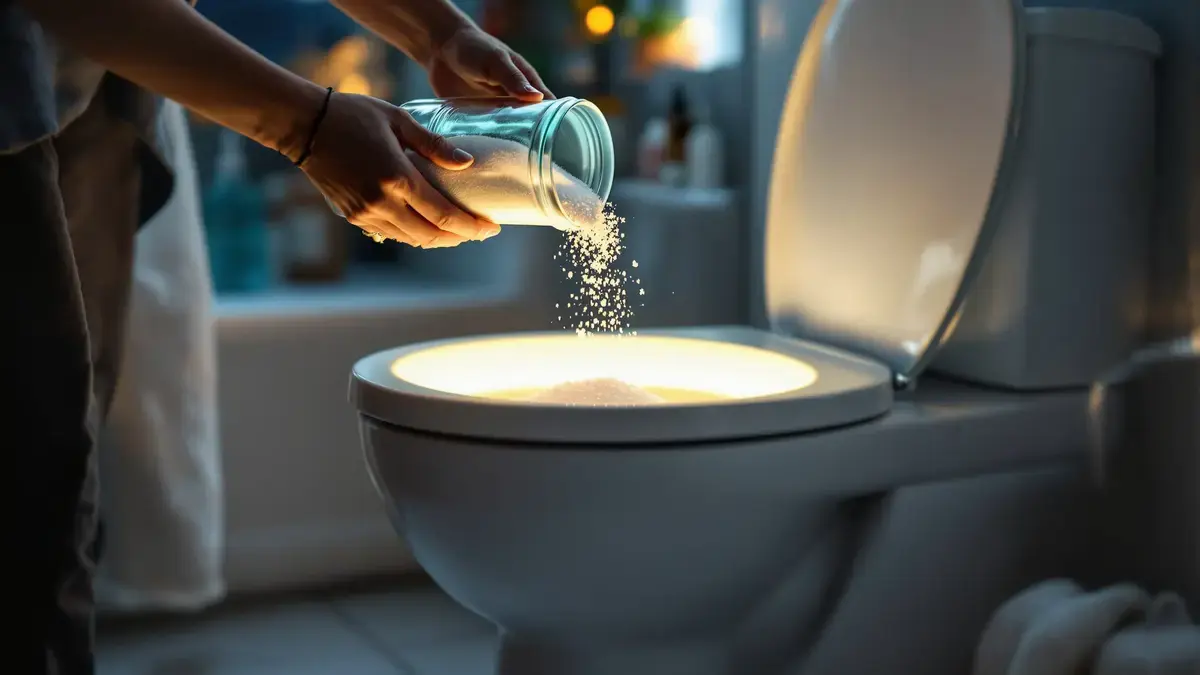 Het toevoegen van zout aan je toilet kan je dagelijkse leven revolutioneren